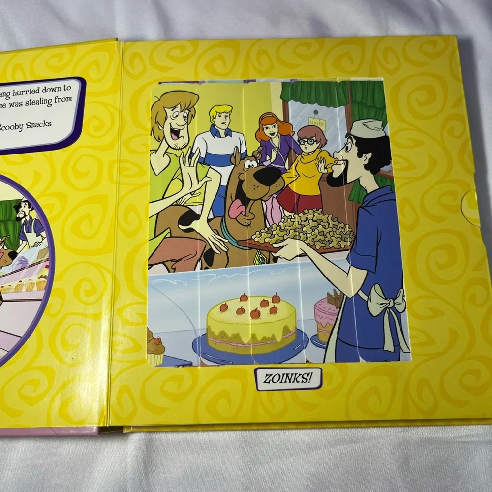 Rare 2005 Scooby-Doo Hungry Ghost HC Pull‎ Tab Book Cartoon Network